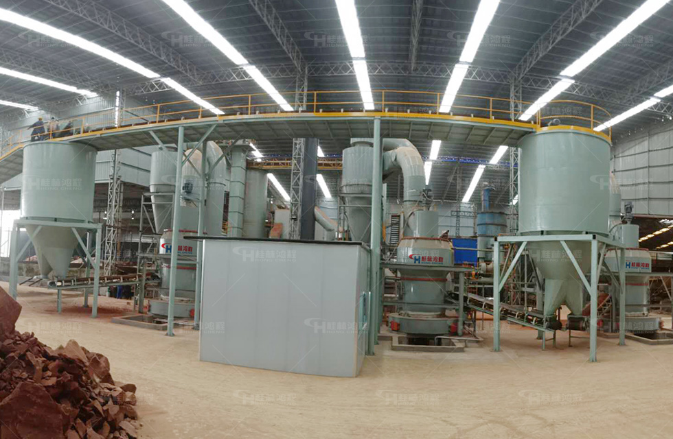 四川某大型瓦業規模加工頁巖磨粉項目